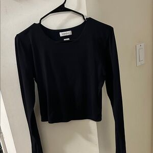 Babaton Classic Black Long Sleeve Blouse